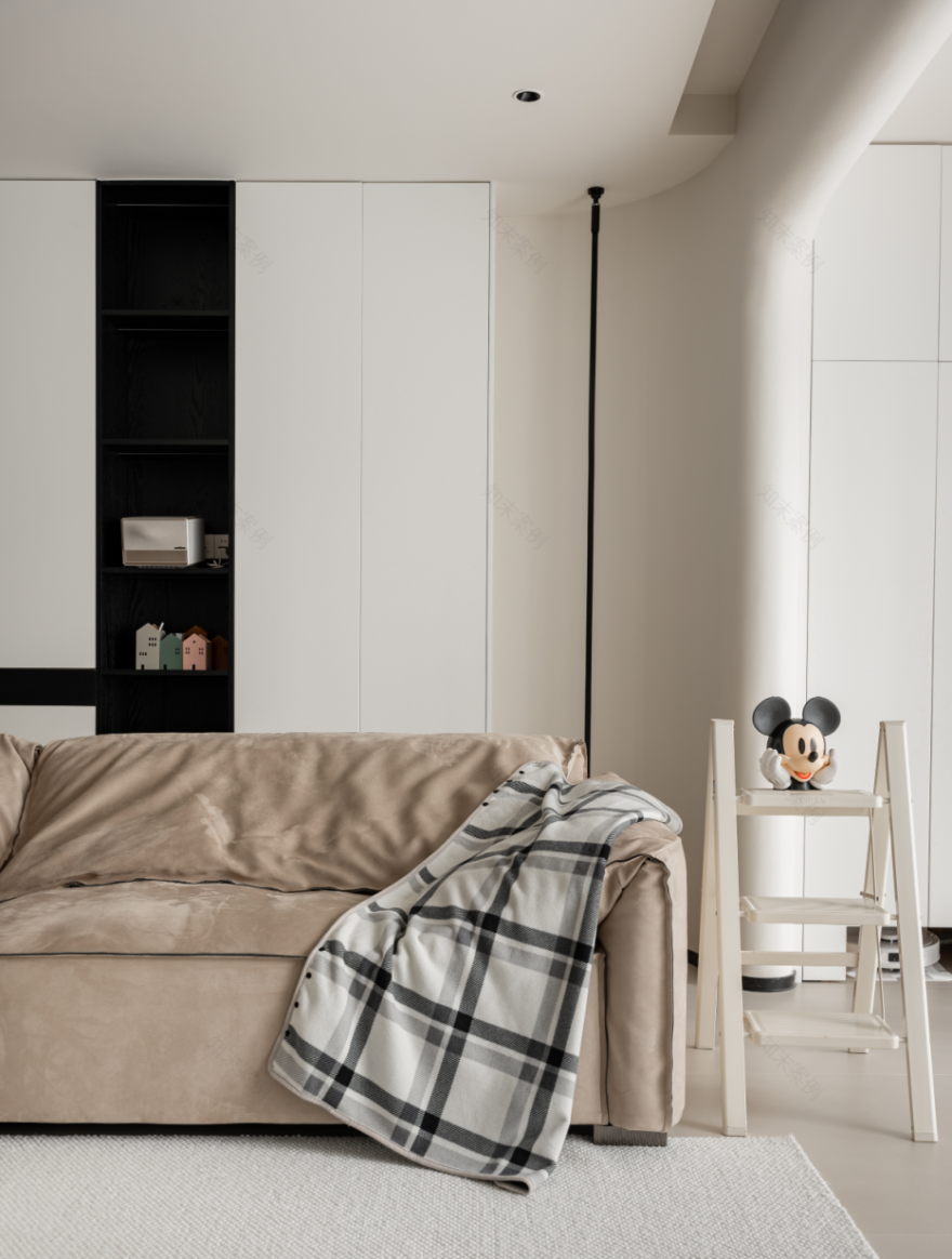 山境空间新案|实景案例分享——现代原木风的治愈系空间-54