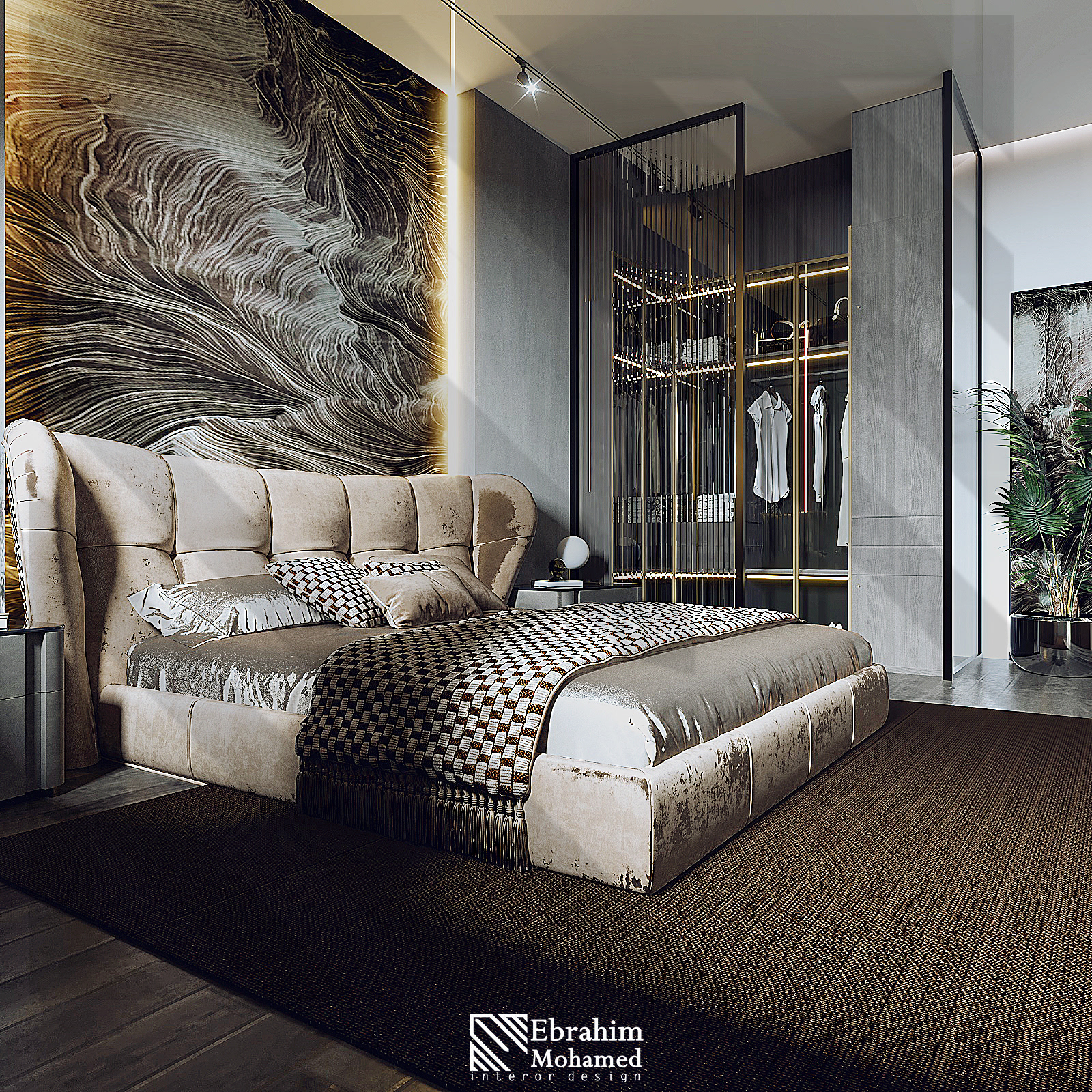 主卧室丨Ebrahim Mohamed-7