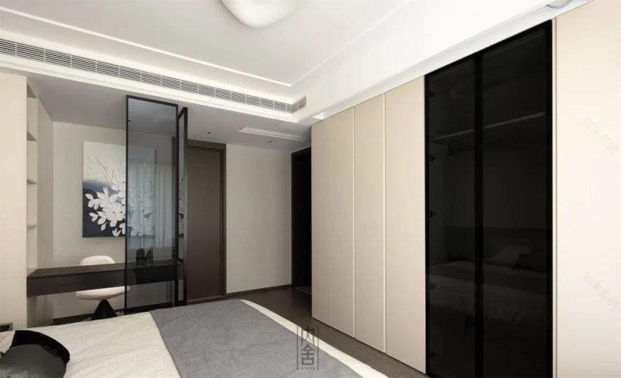 内舍软装丨179㎡现代意式,打破单调感,营造质感且高级的梦想家!-30