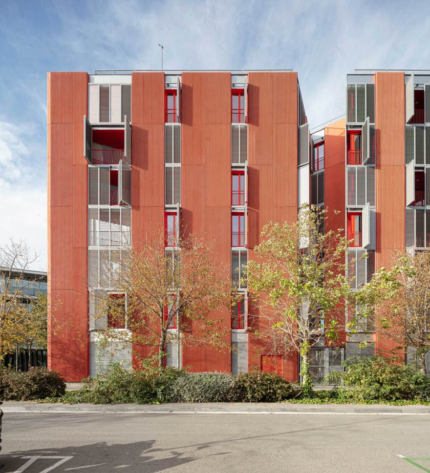 72 套社会住房单元丨西班牙巴塞罗那-27