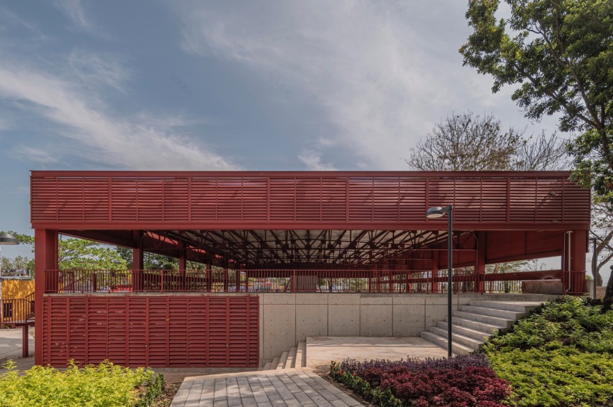 Los Mangos社区中心,墨西哥 / Entorno y Contexto-12