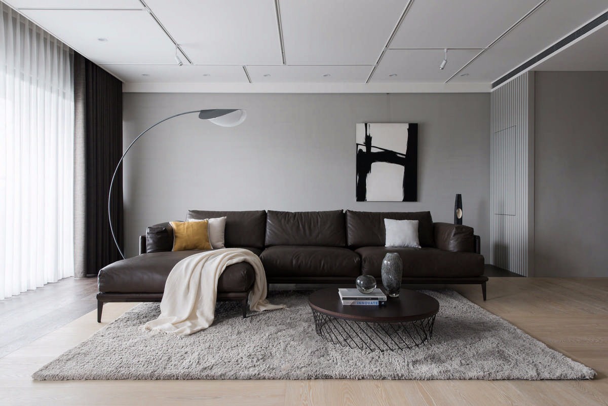 中坜H宅 简约风格住宅  Z.H design-1