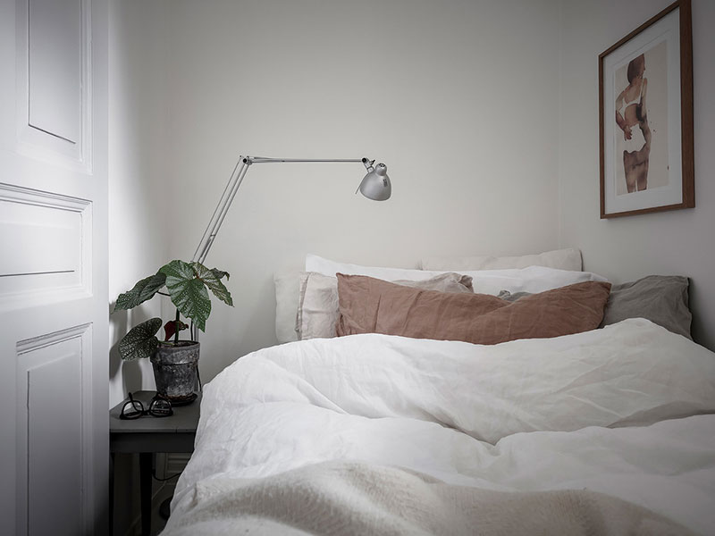 瑞典哥德堡 38 平米白色公寓，迷你空间大魅力-18