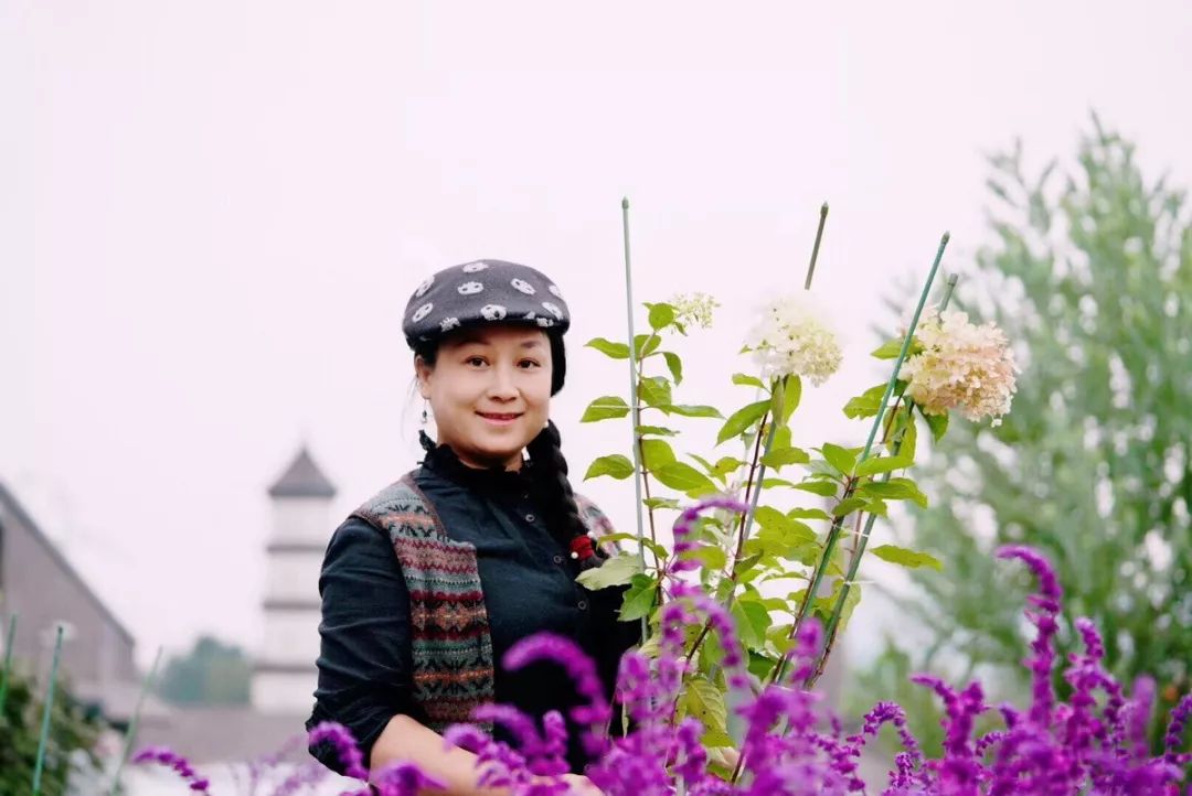 空中花园的粉紫色浪漫 | 乐梵造园的秋韵花境改造-93