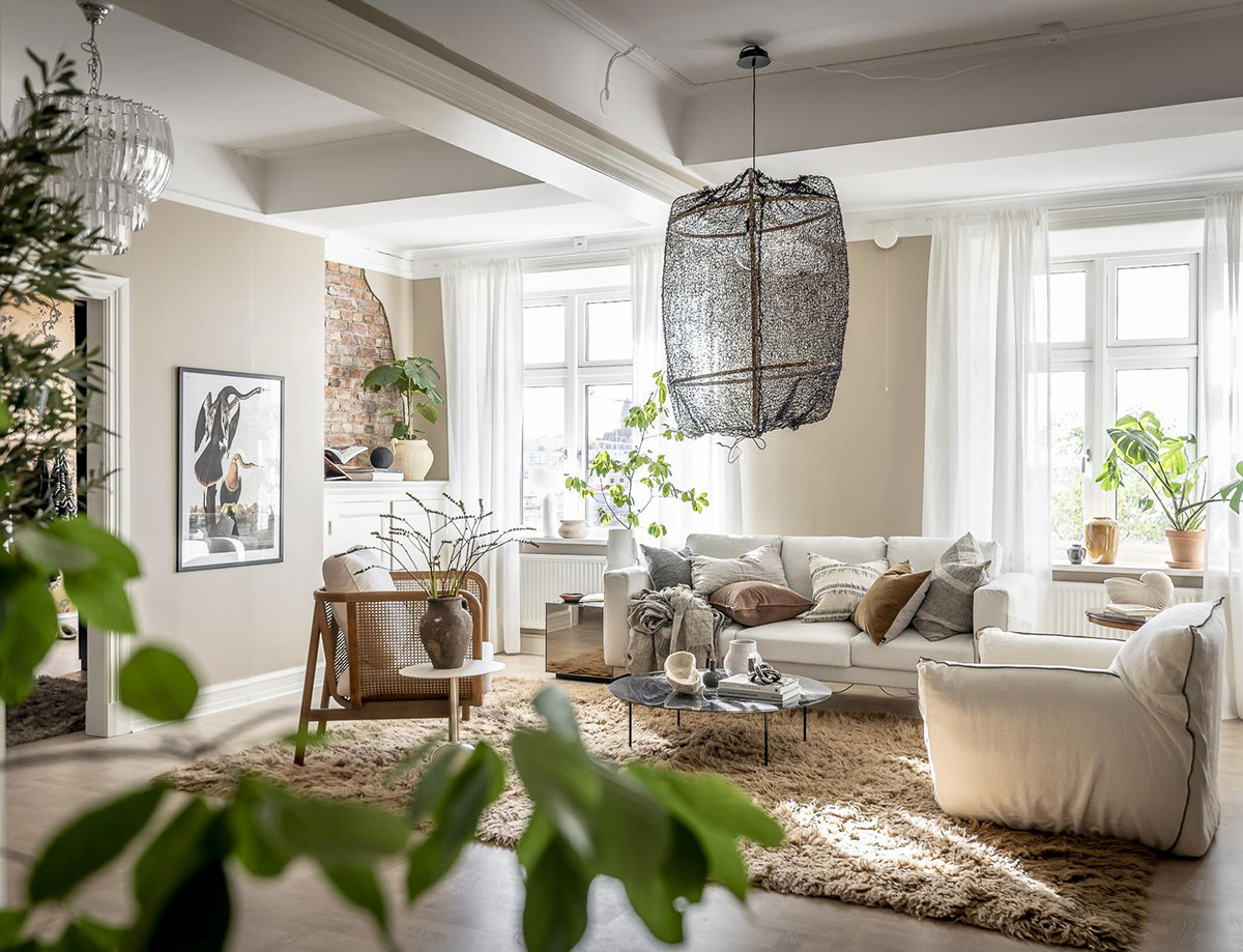 瑞典哥德堡 88 平米公寓 | 光与影的完美结合-7