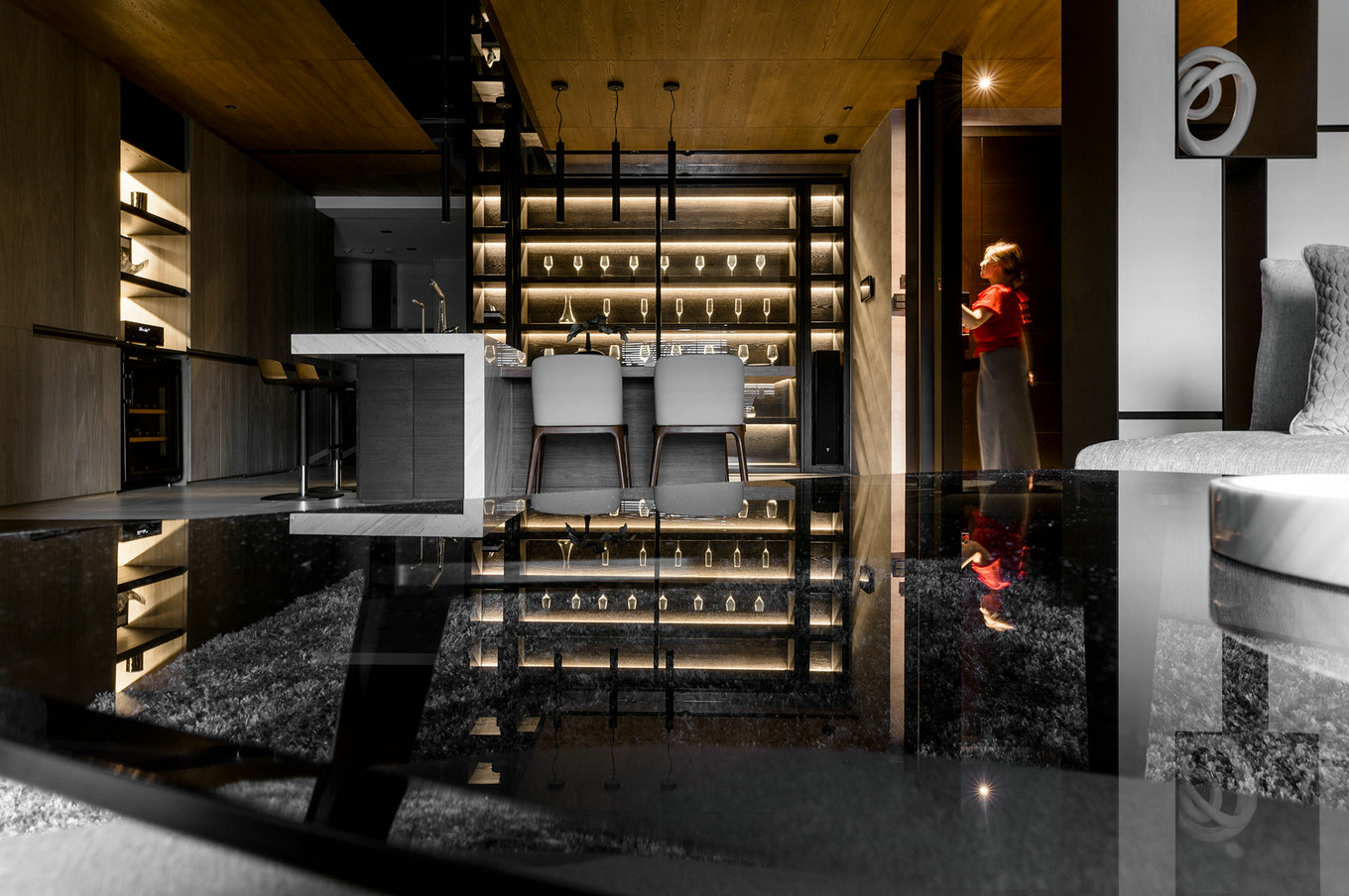 现代遇上工业风，禅意的舒适与优雅-4