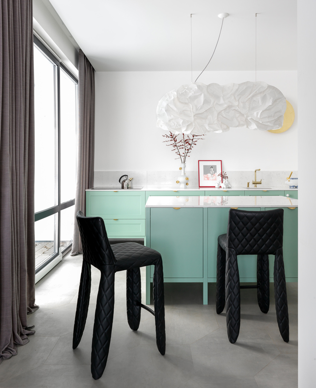 以“家庭美术馆”为主题的住宅设计 | Светлана Коледа-1