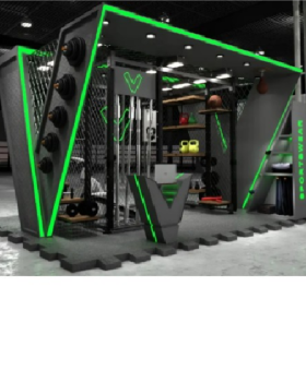 booth design for gym