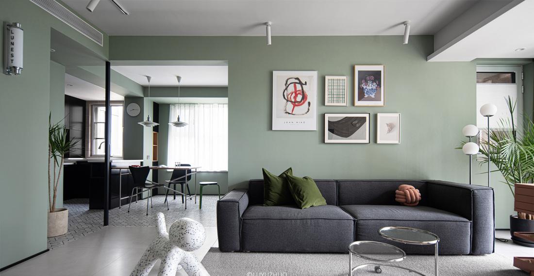 灰绿色住宅 · 为长久居家提供可能-56