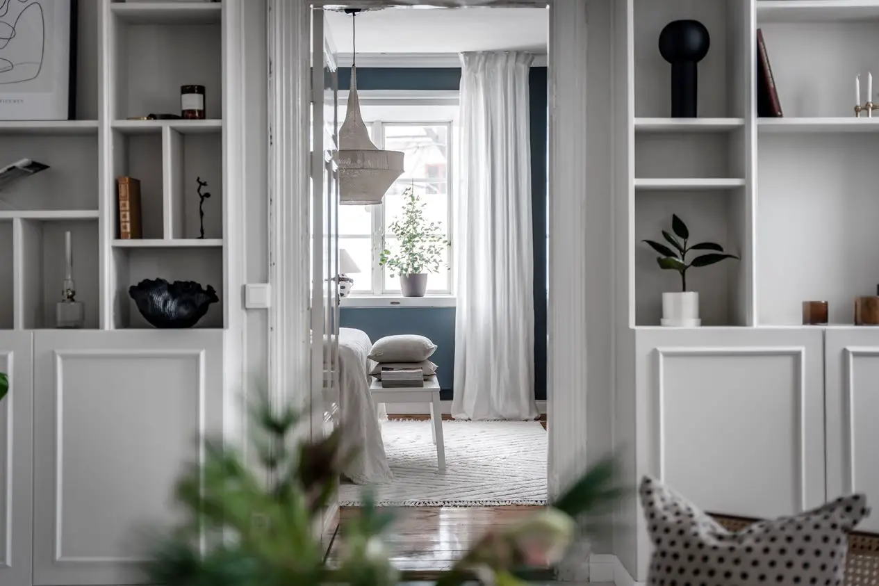 瑞典 18 世纪建筑的时尚阁楼改造-9