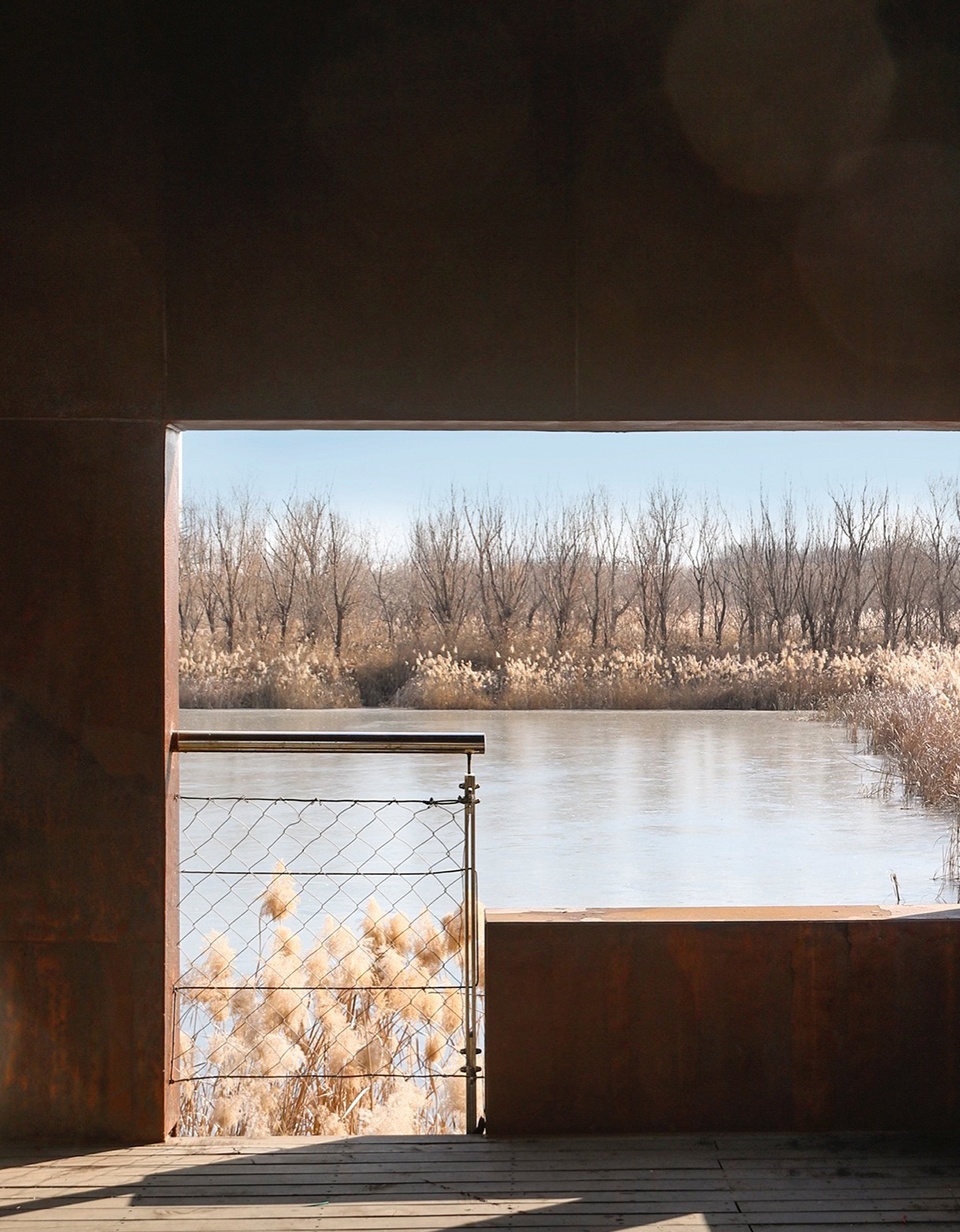 芦苇廊,观鸟屋等·邢襄生态园景观建筑系列丨中国河北丨北林风景建筑研究中心  段威工作室,上海领沃园林设计事务所  李工作室-48