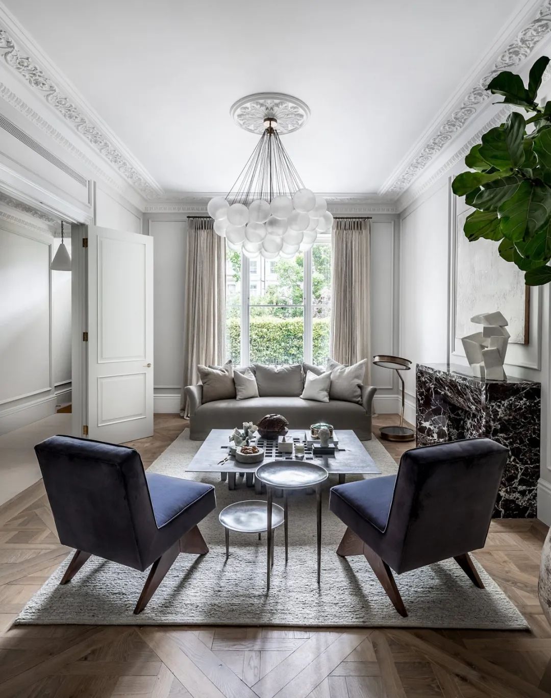 伦敦西部公寓室内设计丨英国伦敦丨Banda-69