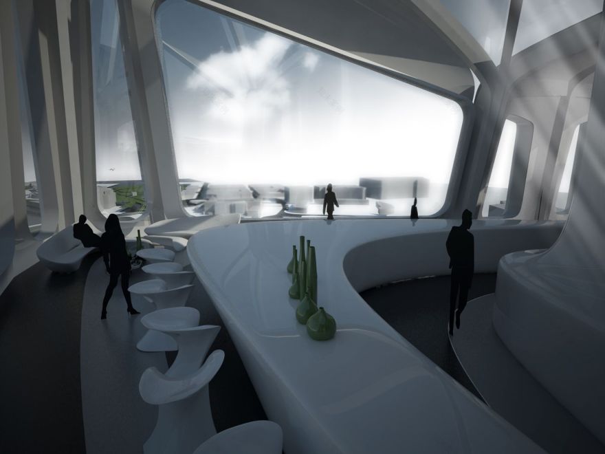 扎哈·哈迪德建筑事务所设计的 BBK 银行总部成为西班牙地标-26