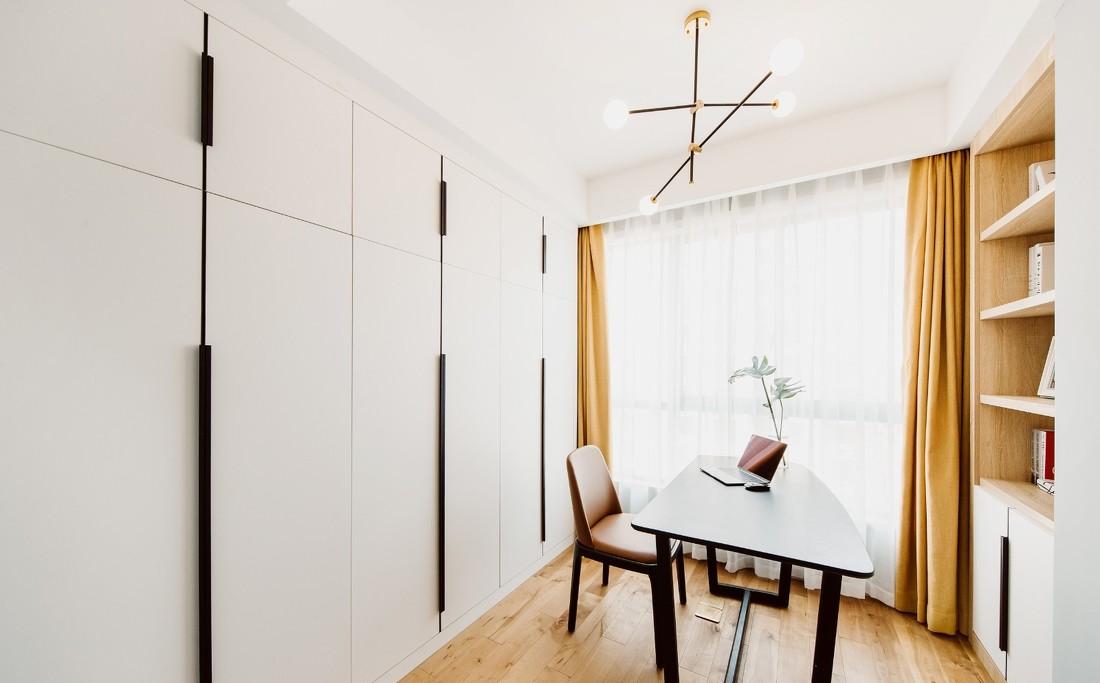 森罗设计 | 小情歌 | 清爽蓝灰色客厅的活力点缀-15