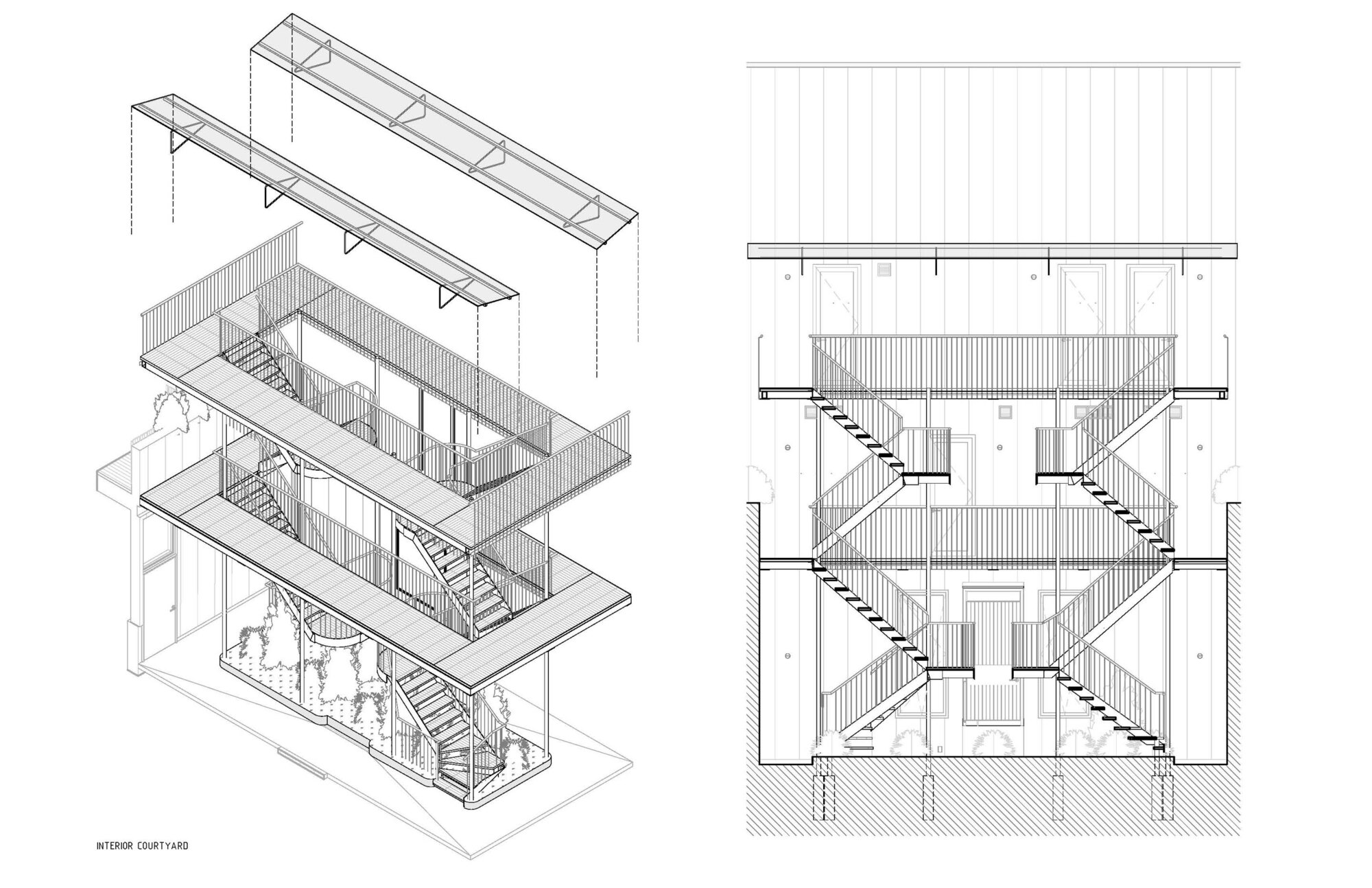 广场大楼外丨加拿大蒙特利尔丨L. McComber 建筑事务所-24