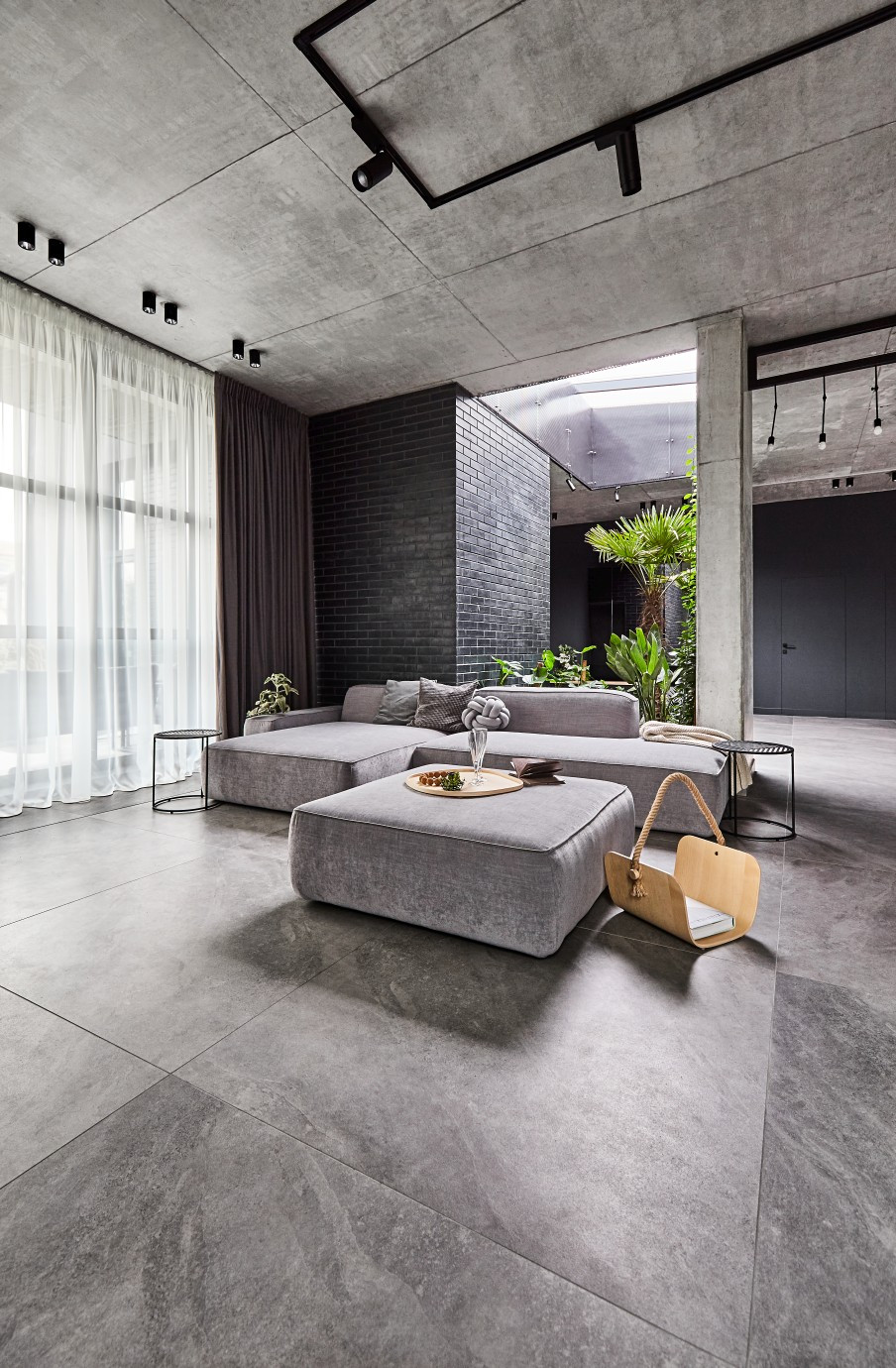 罗马尼亚顶层公寓工业风格设计案例-45