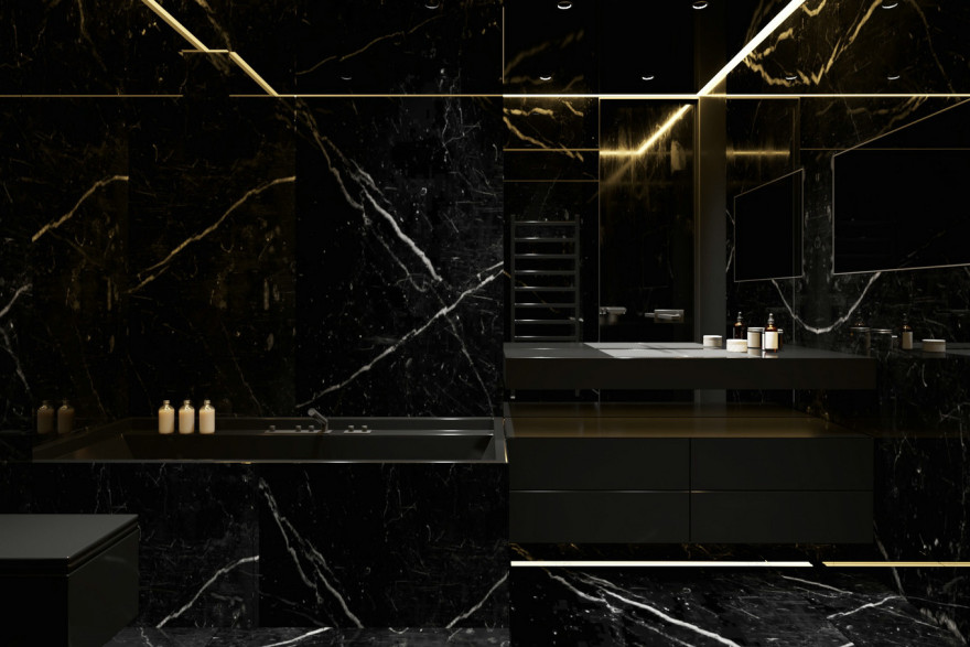 高级黑+工业风,帅气而个性的生活居所-46