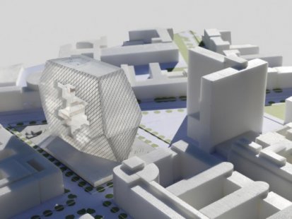 柏林施普林格出版社新总部竞赛项目丨德国柏林丨OMA,BIG,Büro Ole Scheeren等-90