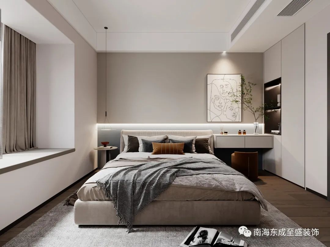 佛山绿岛明珠 · 现代简约舒适家居空间设计丨中国佛山丨佛山市南海东成至盛装饰有限公司-27