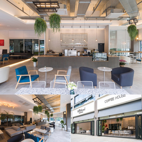 光州现代咖啡馆"白色&灰色"的室内设计解读-1