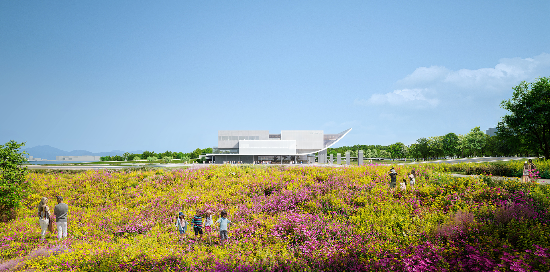 国立民俗博物馆迁建建筑设计竞赛（参赛作品）丨디엔비건축사사무소-6