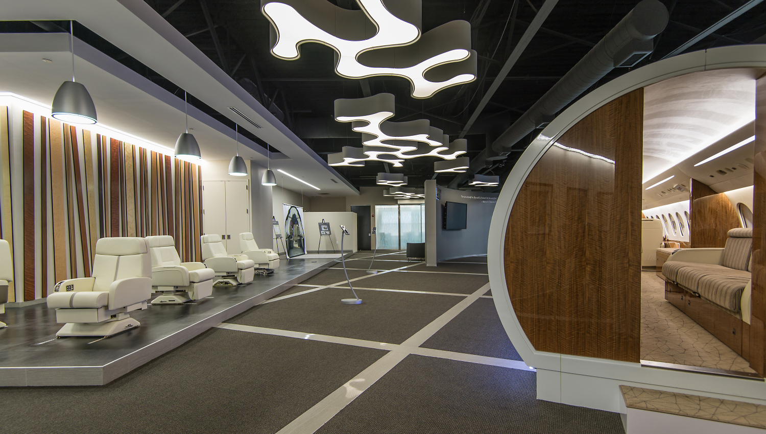 翱翔之翼 · 达索猎鹰北美总部展示厅-13