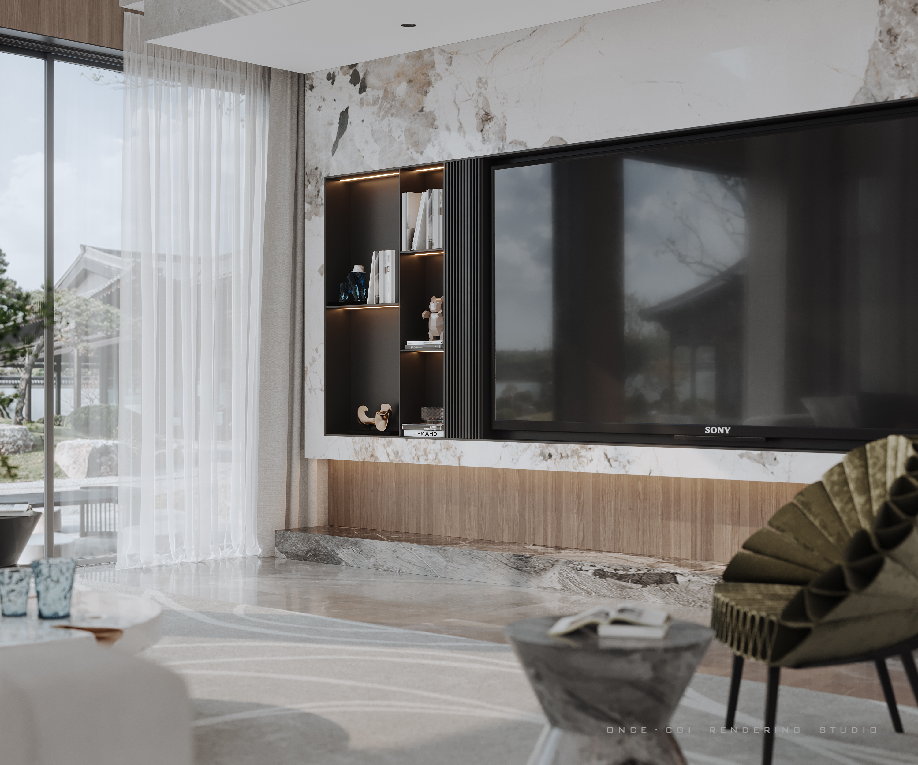 锦湖现代别墅丨ONCE·CGI·RENDERING·STUDIO-11