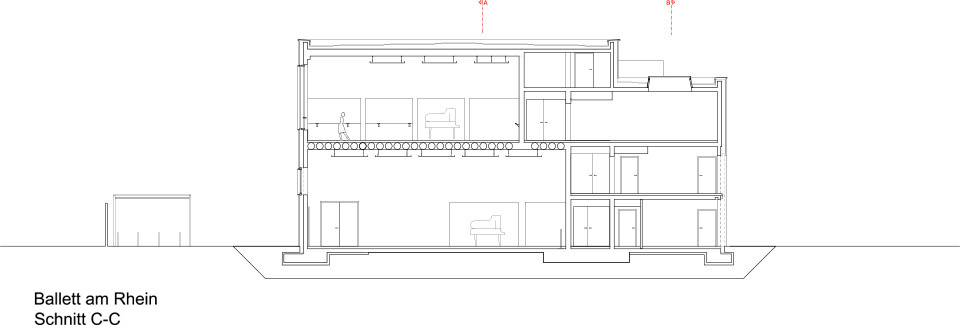莱茵德意志歌剧院芭蕾舞排练厅,德国 / gmp-24