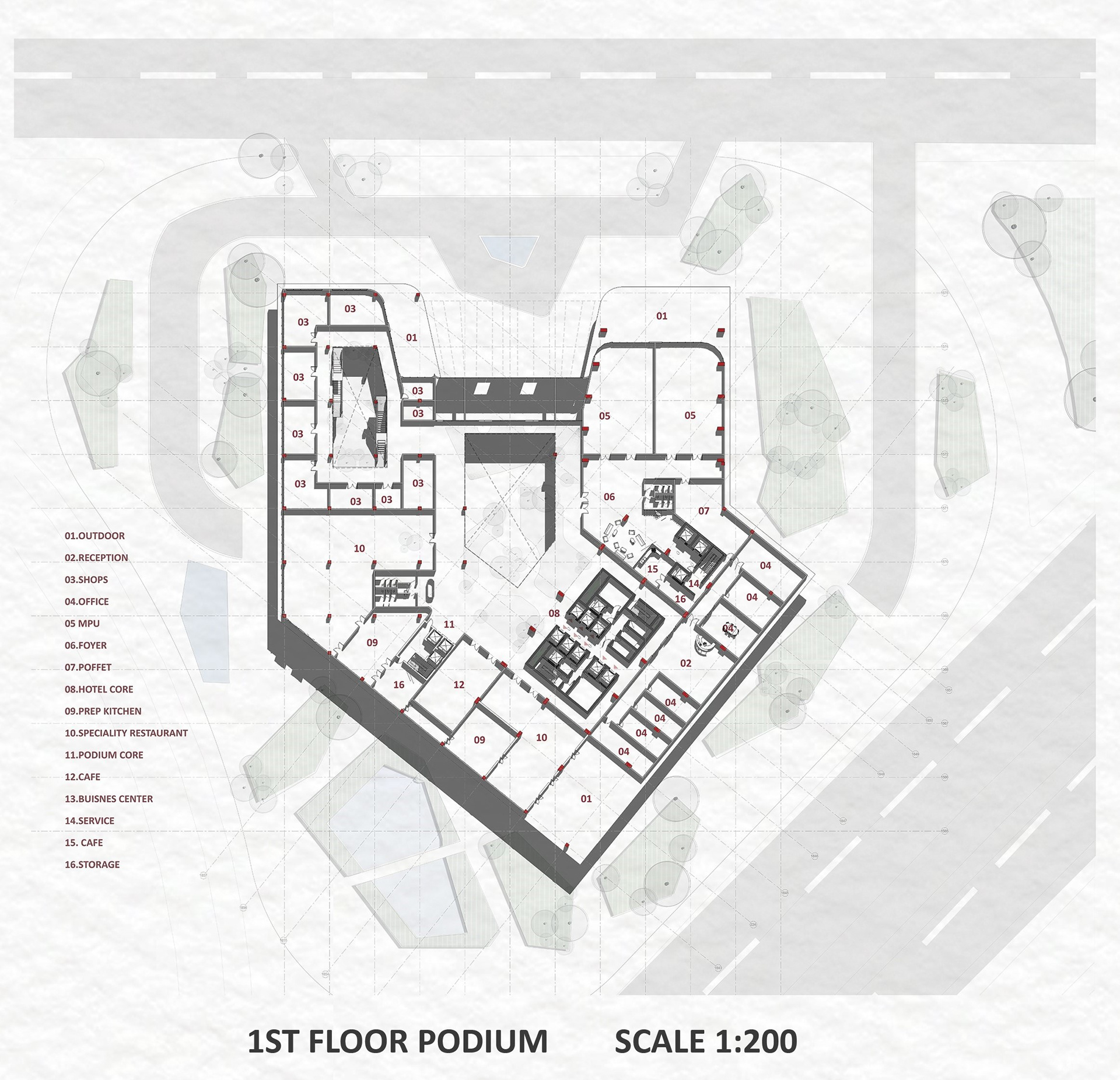 绿脊五星级酒店项目-11