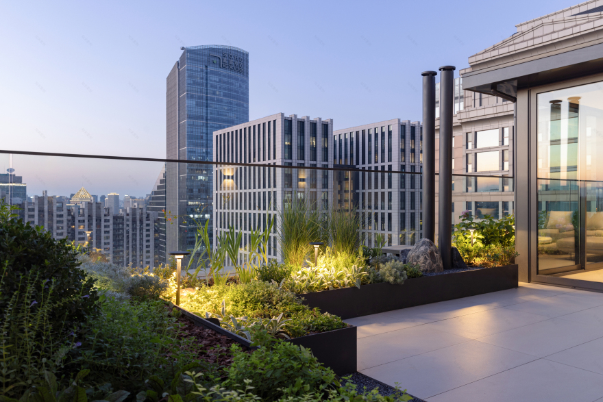 北京CBD屋顶花园设计丨中国北京丨北京甲南园林设计事务所-32