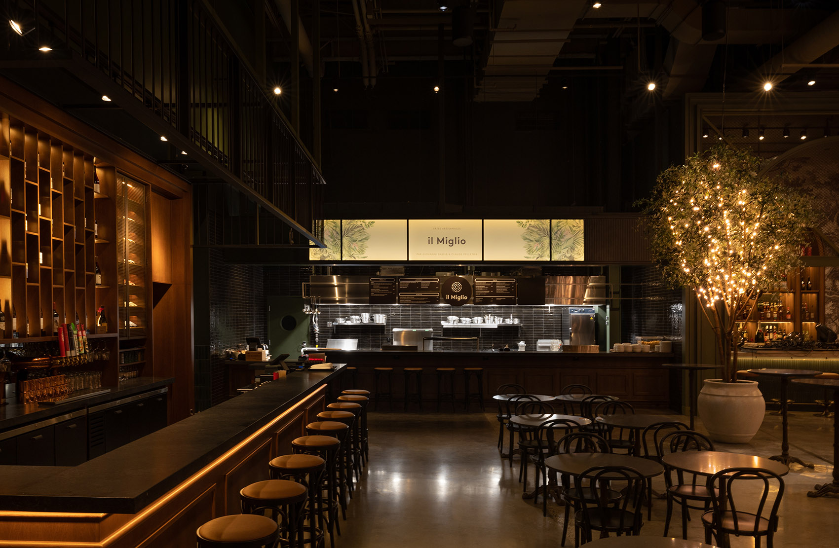 Le Fou Fou餐厅丨加拿大蒙特利尔丨LemayMichaud-44