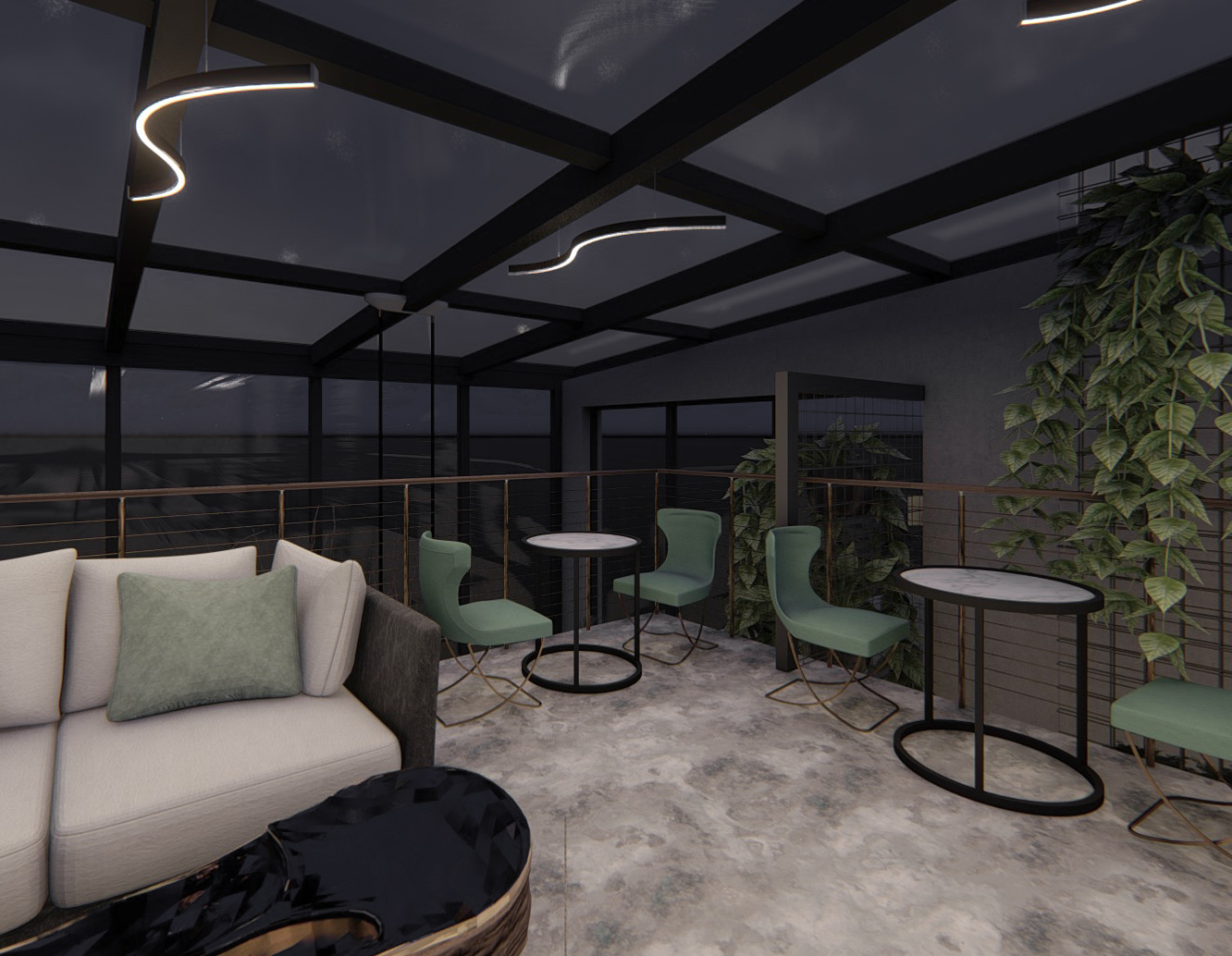 Winter garden in the hotel complex Lviv-5