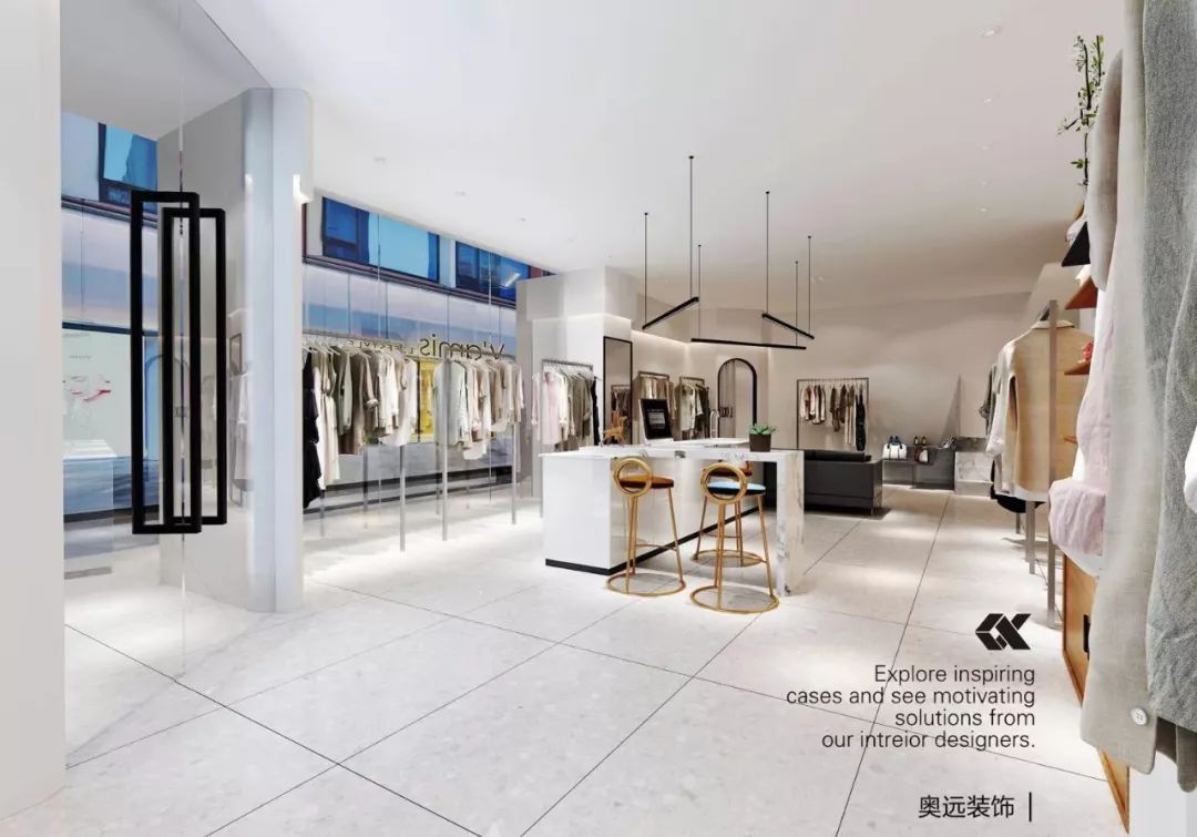 温州商业街·现代简约风服装店设计-12