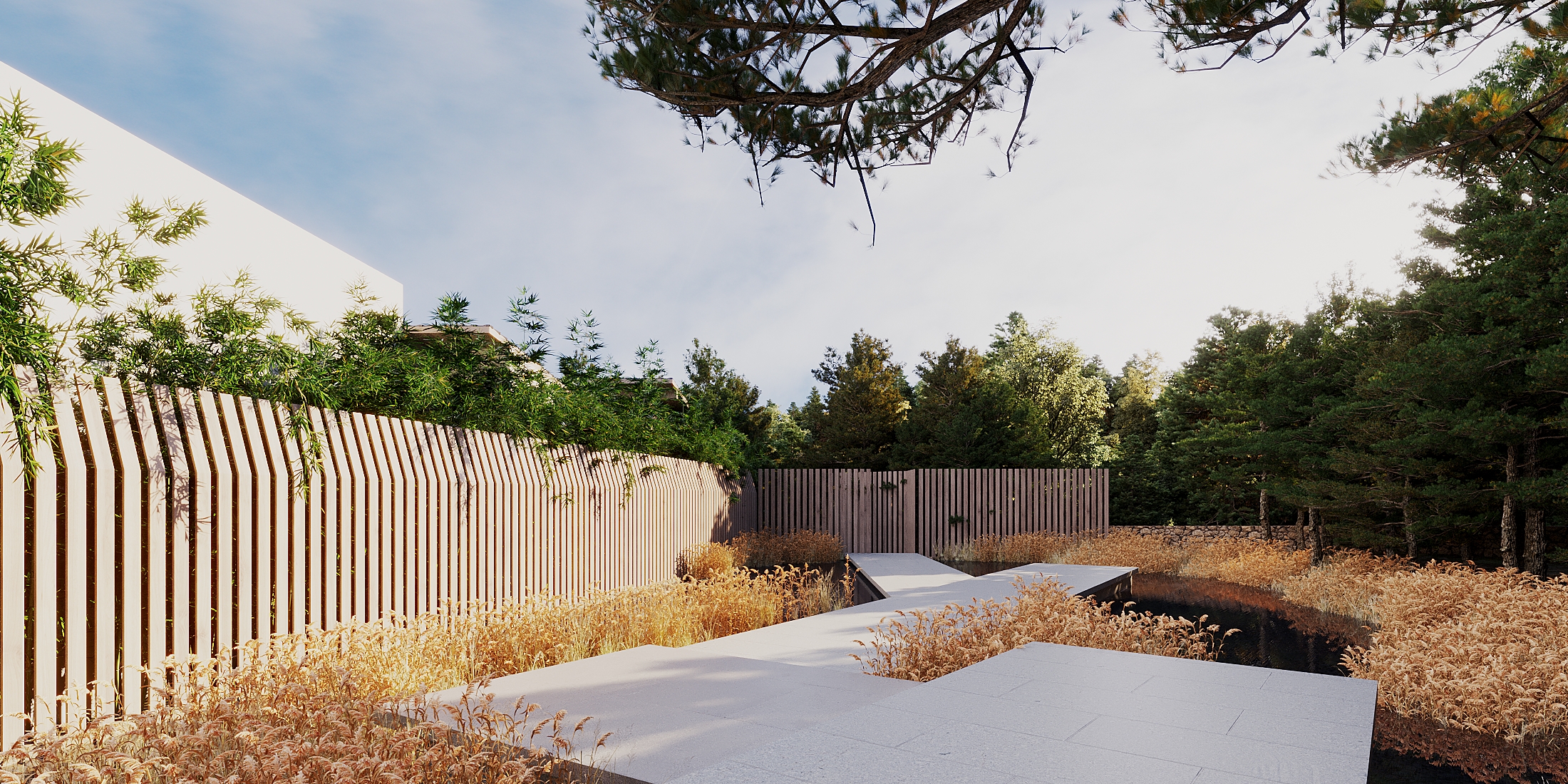 商业景观表现/ 景观 成都民宿 / 壬寅年·丁未月作-16