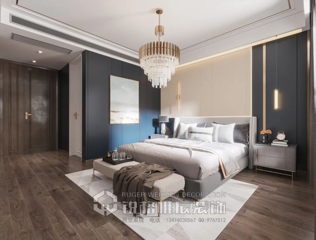 西安曲江·郑家大宅 | 现代轻奢的优雅空间-106