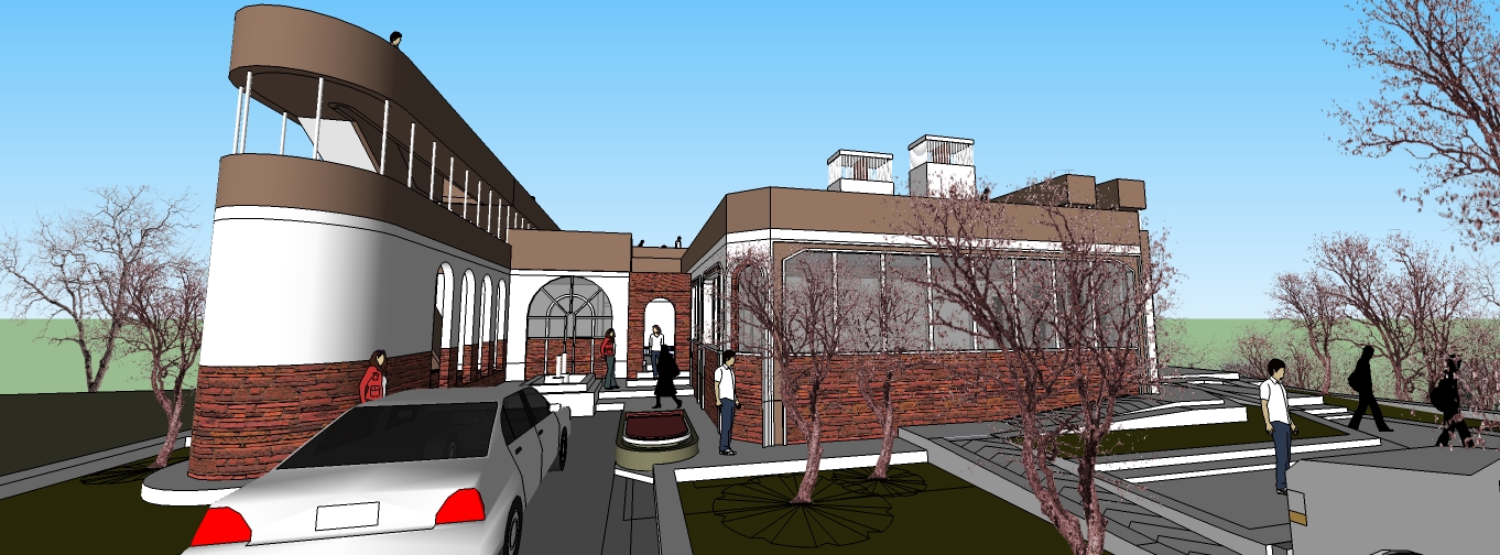 悬崖上的绿色环保别墅-11