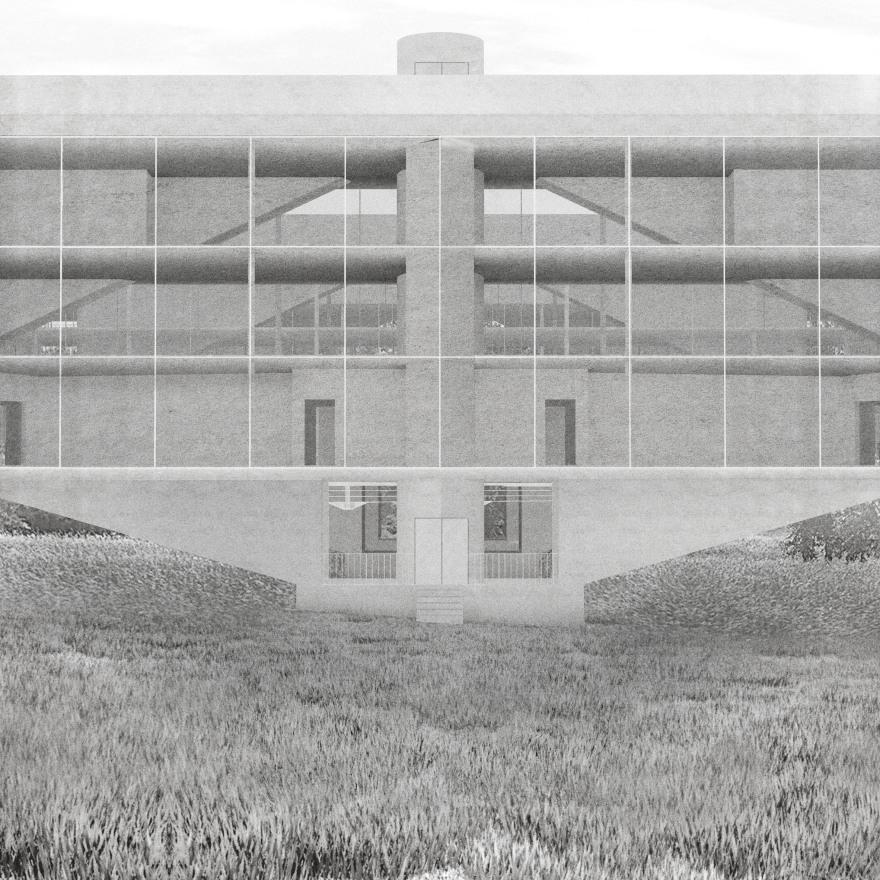 RCA graduate proposes affordable cantilevered housing for London's brownfield sites-12