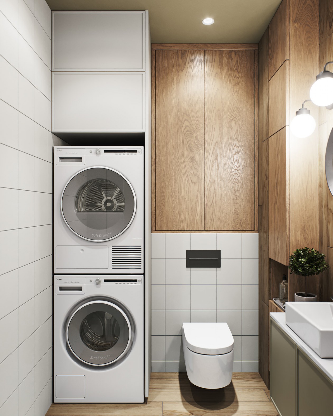 圣彼得堡 -98㎡混搭风公寓-28