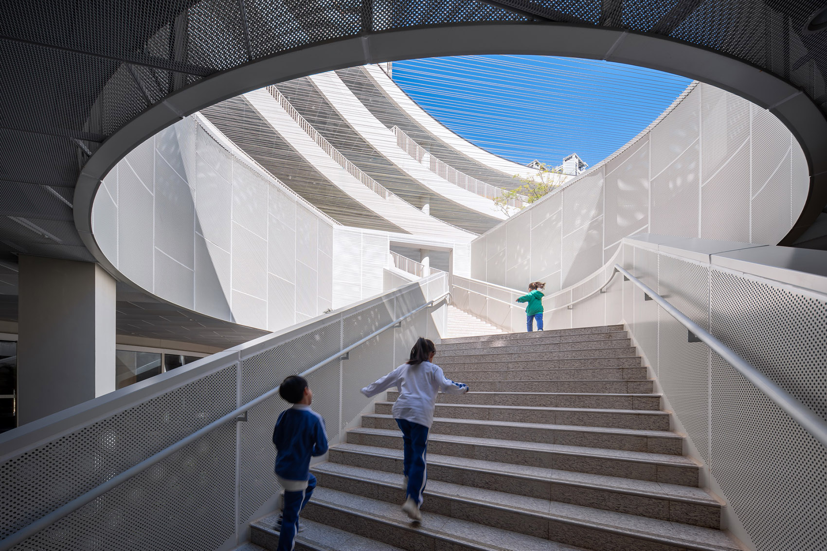 龙岗双子星学校(围龙书院,围屋学社)丨中国深圳丨URBANUS都市实践-59