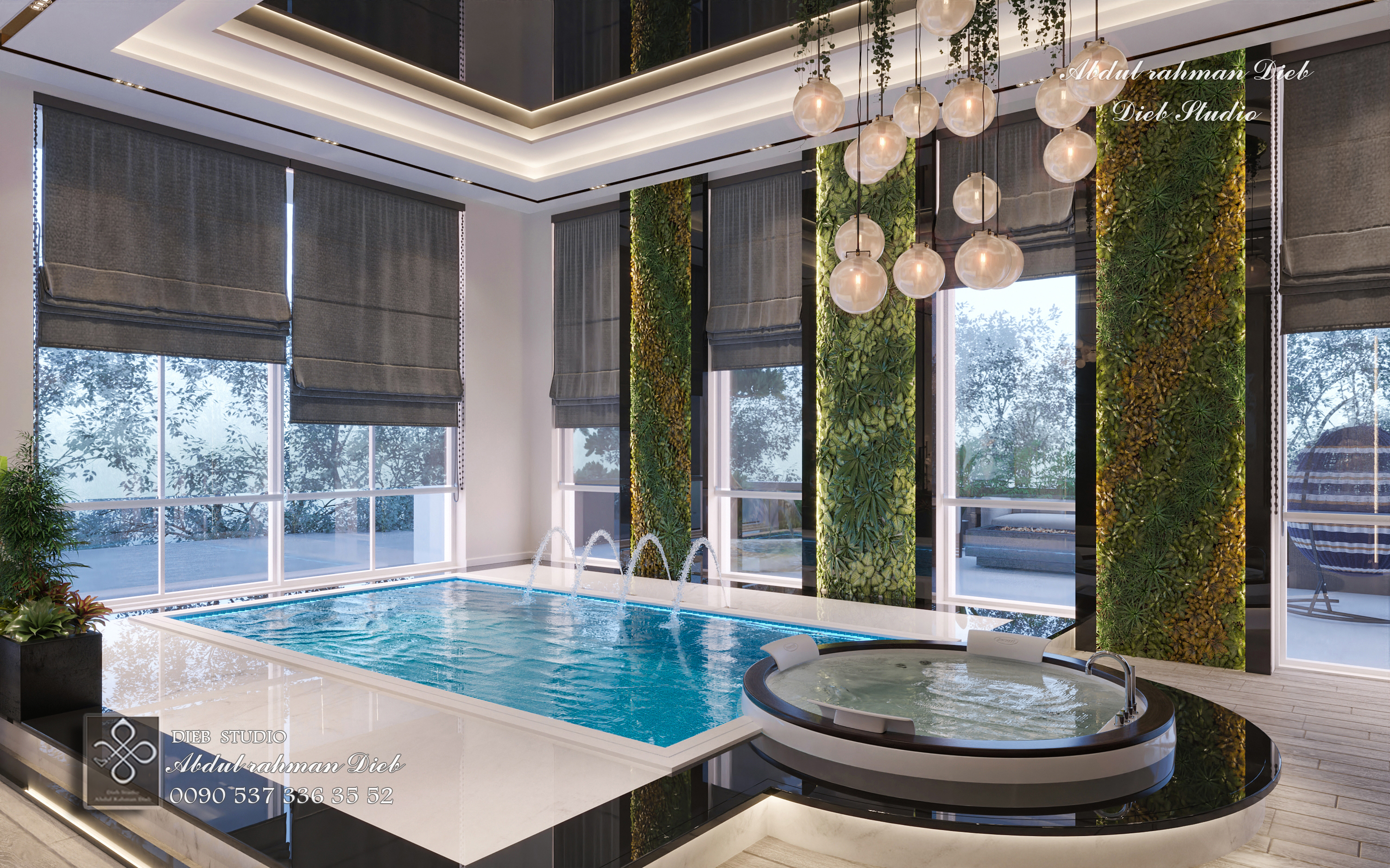 豪华卧室套房设计丨ABDULRAHMAN DIEB-15