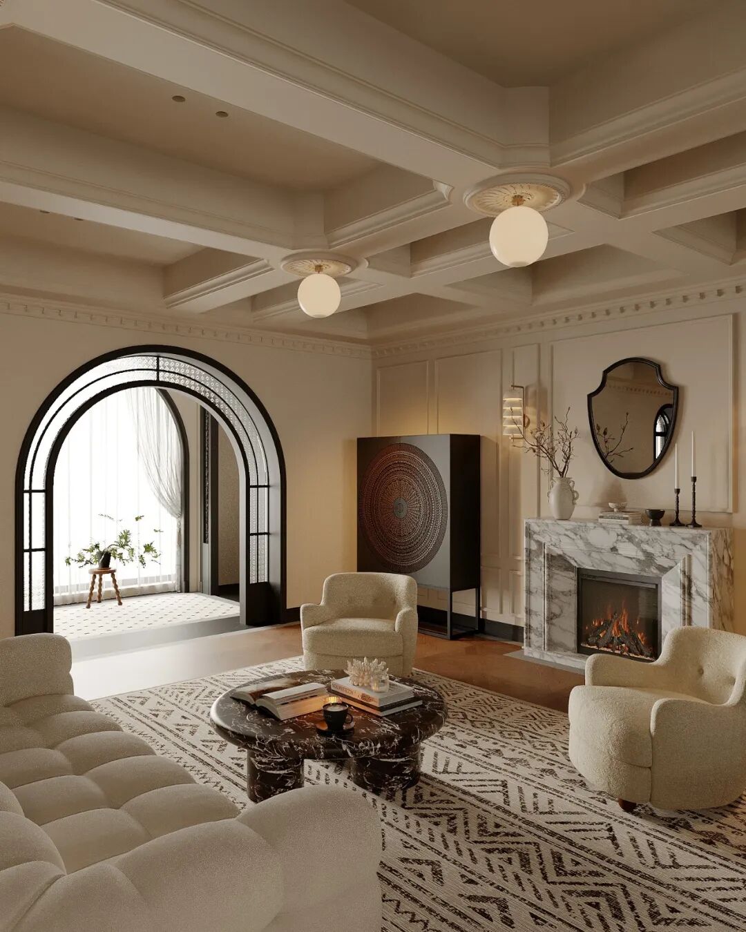 隅间  YUJIAN DESIGN · 莫奈花园丨隅间空间设计工作室-37