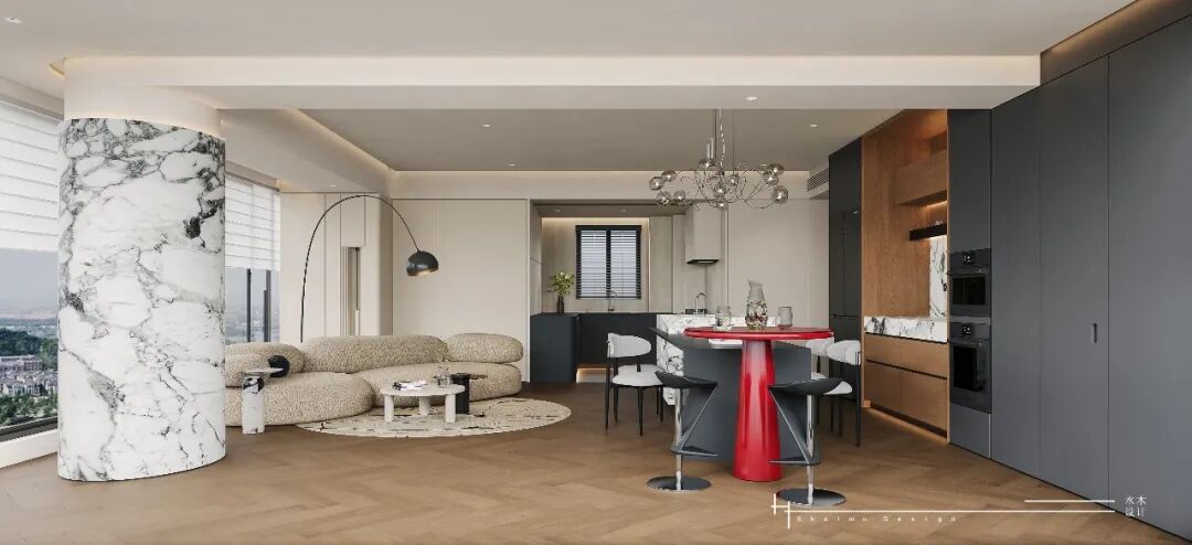 新作 · 云创未来社区140平 · 松弛主义,新奢生活丨水木设计-23