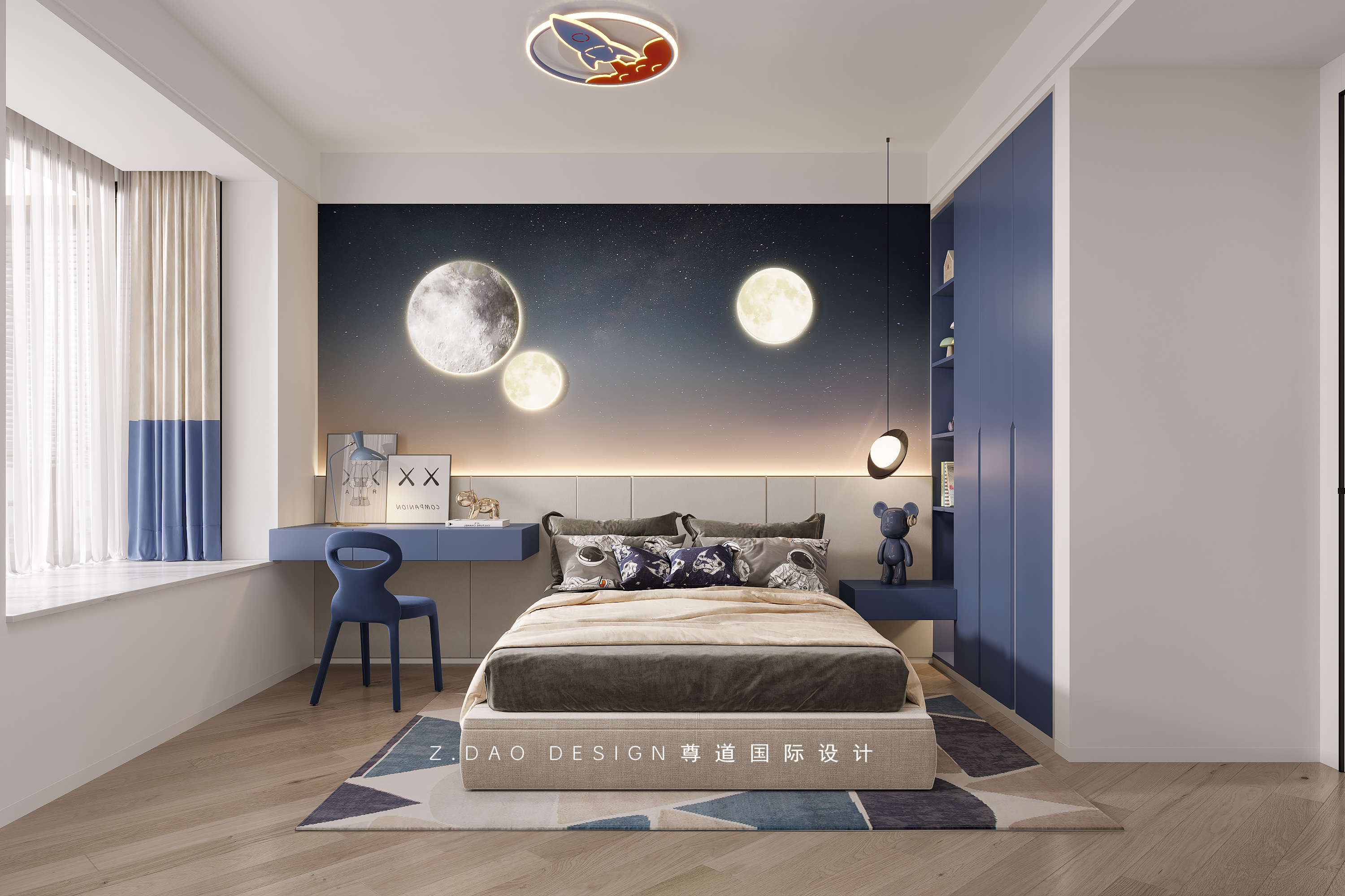 《归·来》合肥安大磬苑现代北欧风豪宅设计丨中国合肥丨合肥尊道国际设计-14