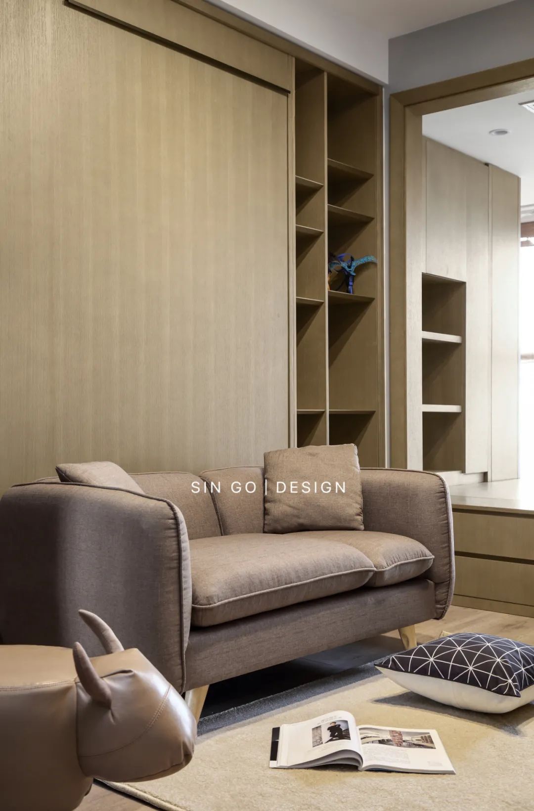 旺西花园现代北欧风私宅设计,打造温馨宜居空间-46