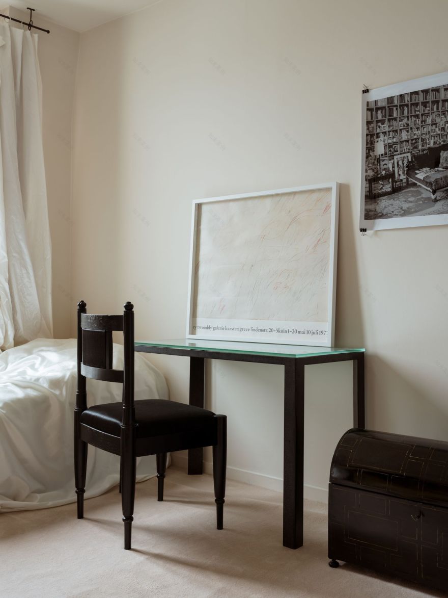 巴黎梦幻精致小公寓丨法国巴黎丨室内建筑师Régis Larroque-26