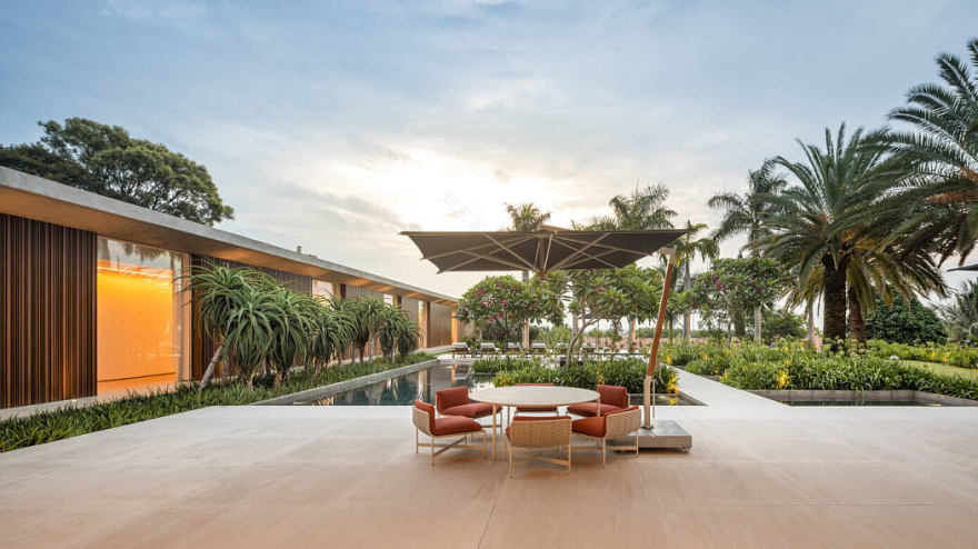 巴西私人花园别墅,汉萨 aki 景观设计-5