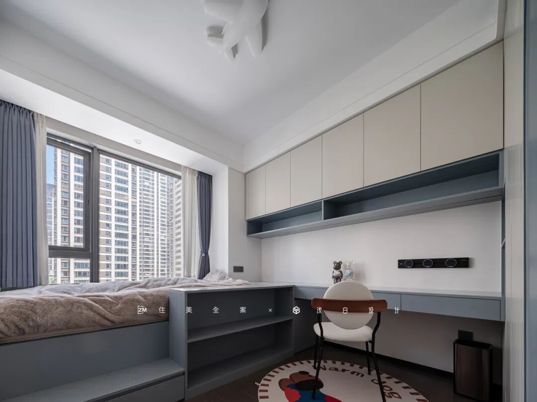 将185㎡精装房雕琢成现代意式质感居所丨住美全案&浅白设计-85