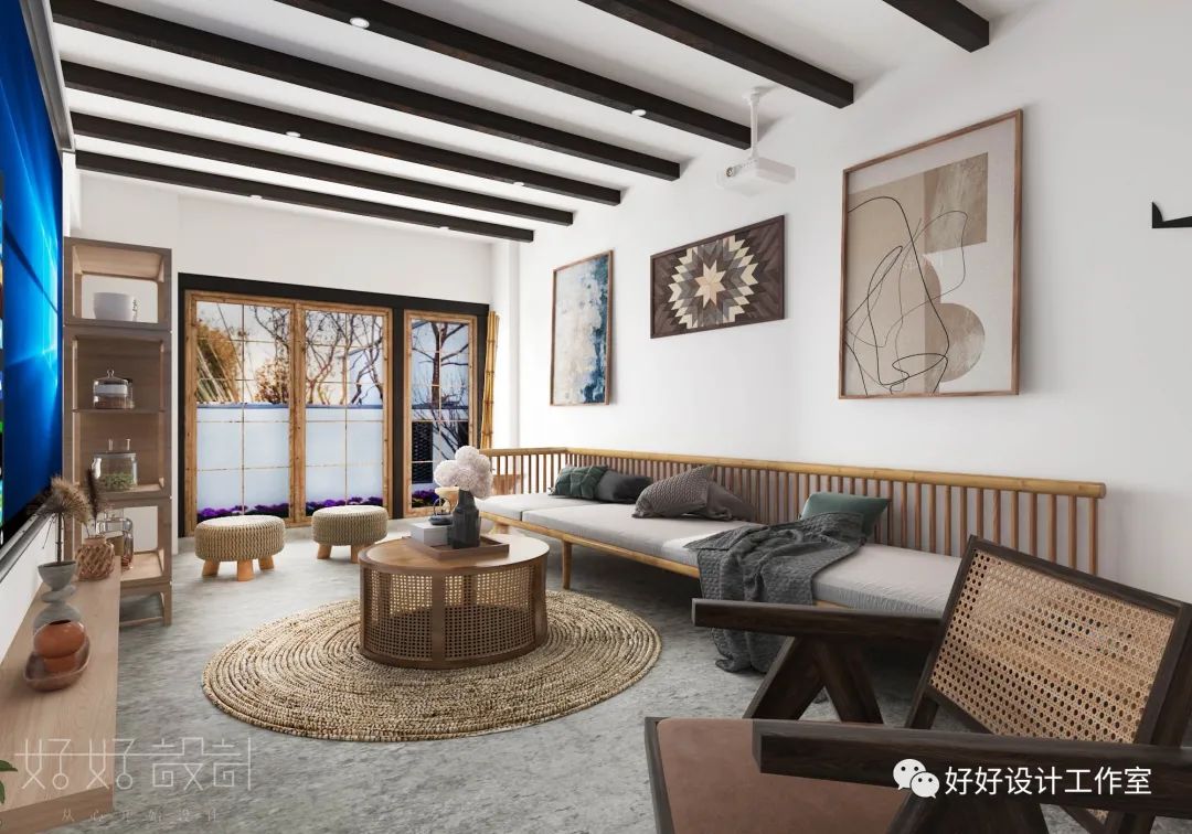 沙磁民宿设计丨中国重庆丨好好设计-17