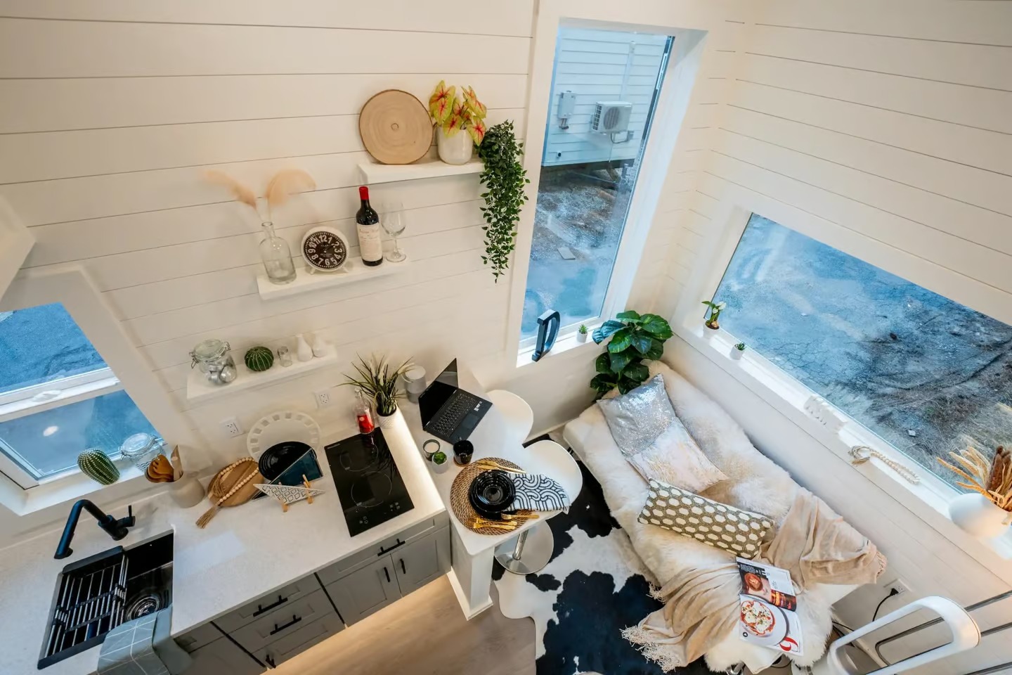 Aria 紧凑型双人小房子丨Dragon Tiny Homes-7