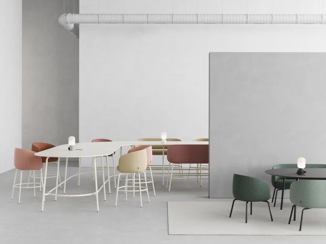 无缝 3D 针织椅 Tent 与极简主义桌面系统 Nest丨Benjamin Hubert,斯德哥尔摩工作室-23